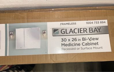 Glacier Bay Medicine cabinet