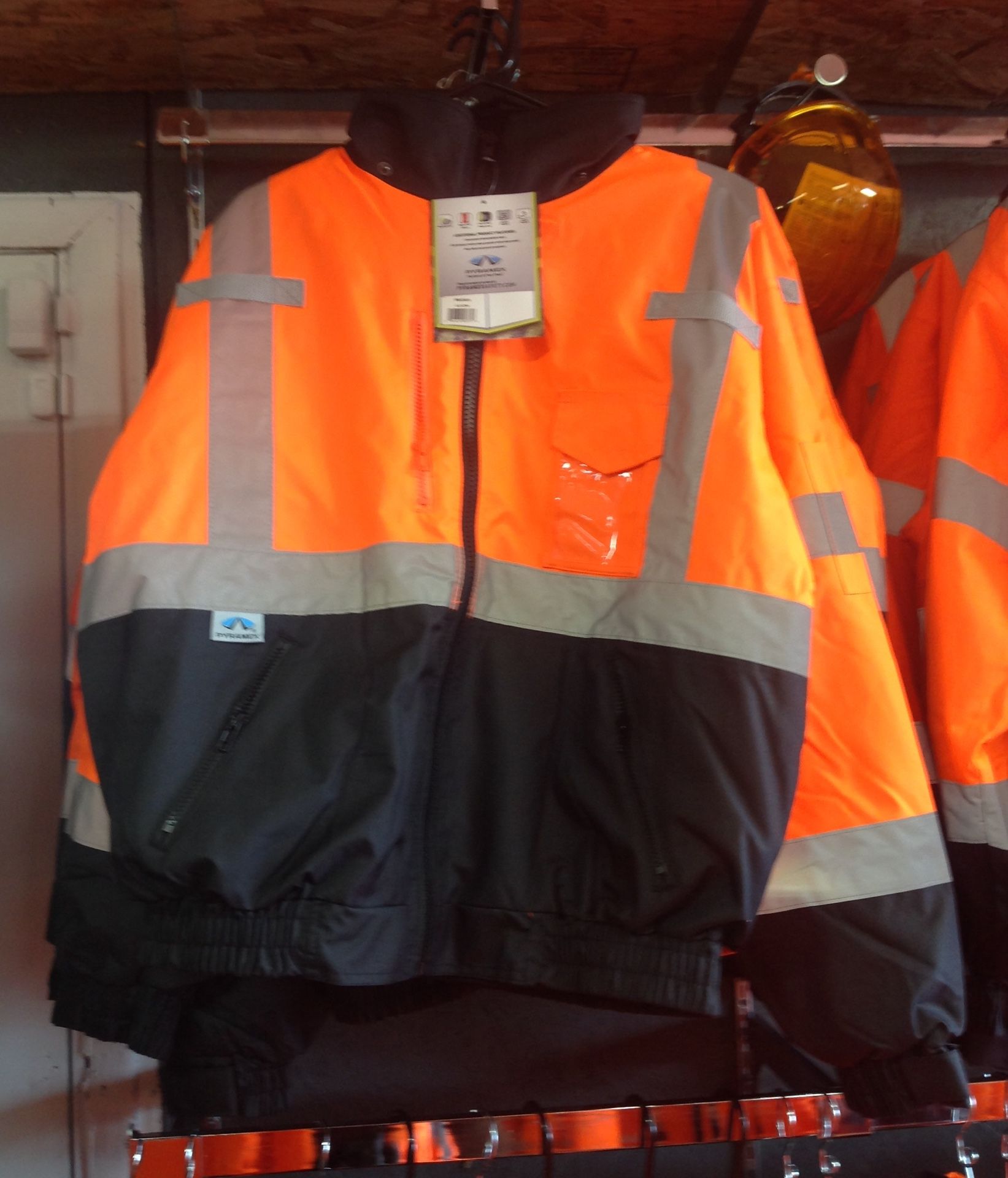 Class 3 High Visibility Safety Jacket with Removable Fleece