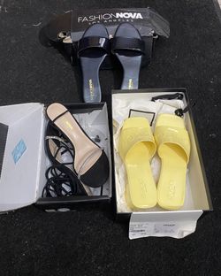 Women’s Gucci & Fashion Nova Shoes Size 6 