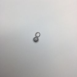 Silver Ball Charm