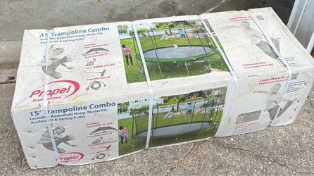 15' PROPEL Trampoline Combo (NEVER USED)