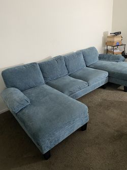 Blue Sectional 