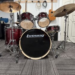 Ludwig Evolution 5 Piece Drumset