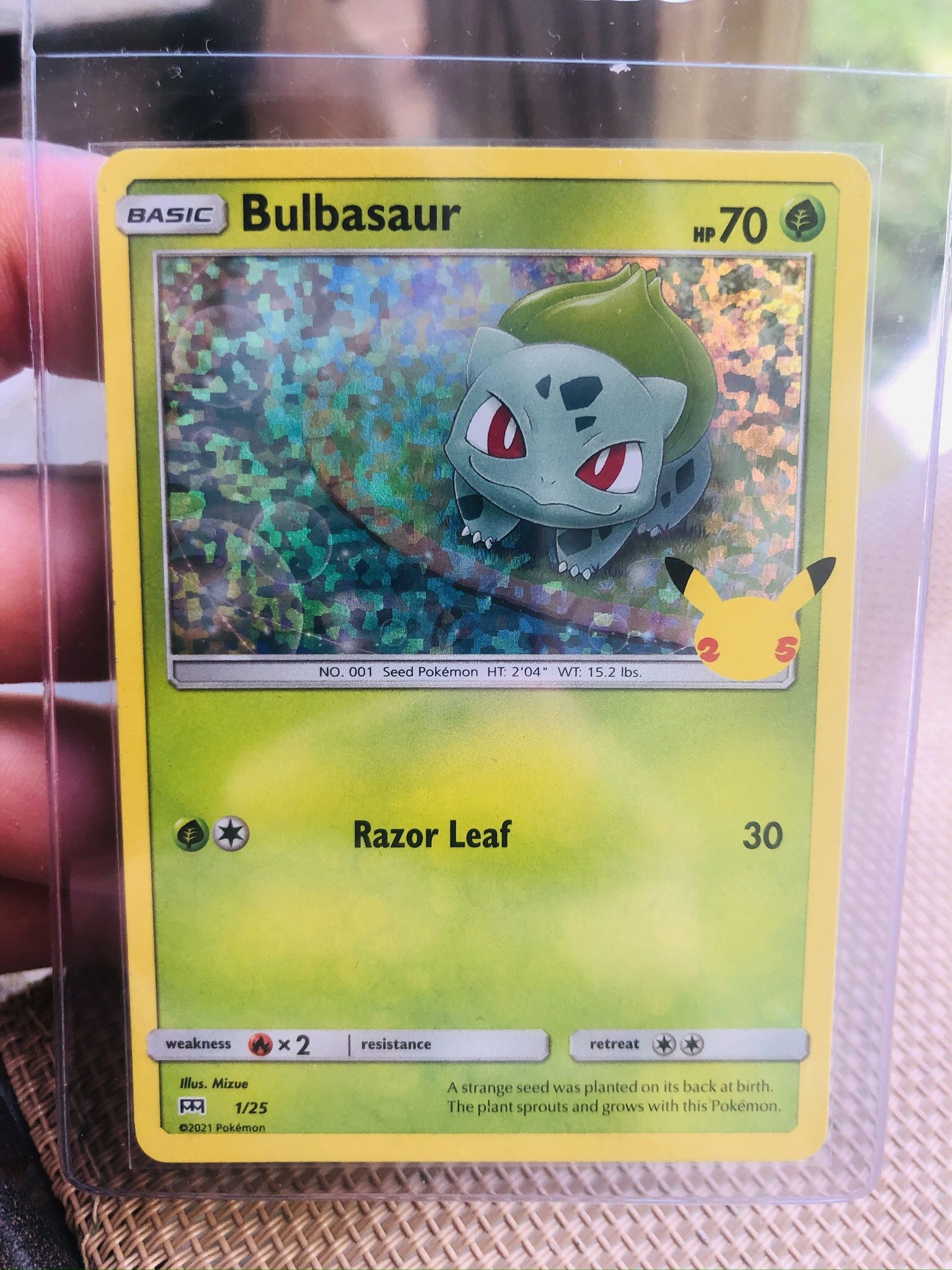 Pokémon Card Bulbasaur
