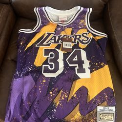 Lakers Shaq Jersey Mitchell & Ness