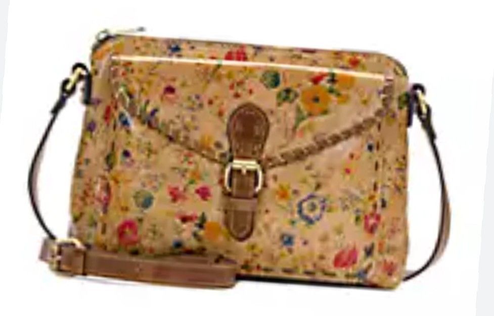 Patricia Nash...Prairie Rose Avellino Crossbody Bag