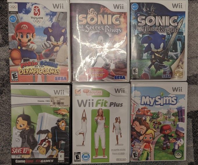Complete Wii Games in Great Condition