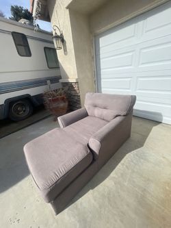 Lounging Couch Chair Gray