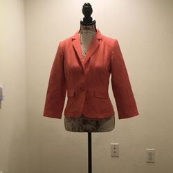 Women’s Coral  Blazer 