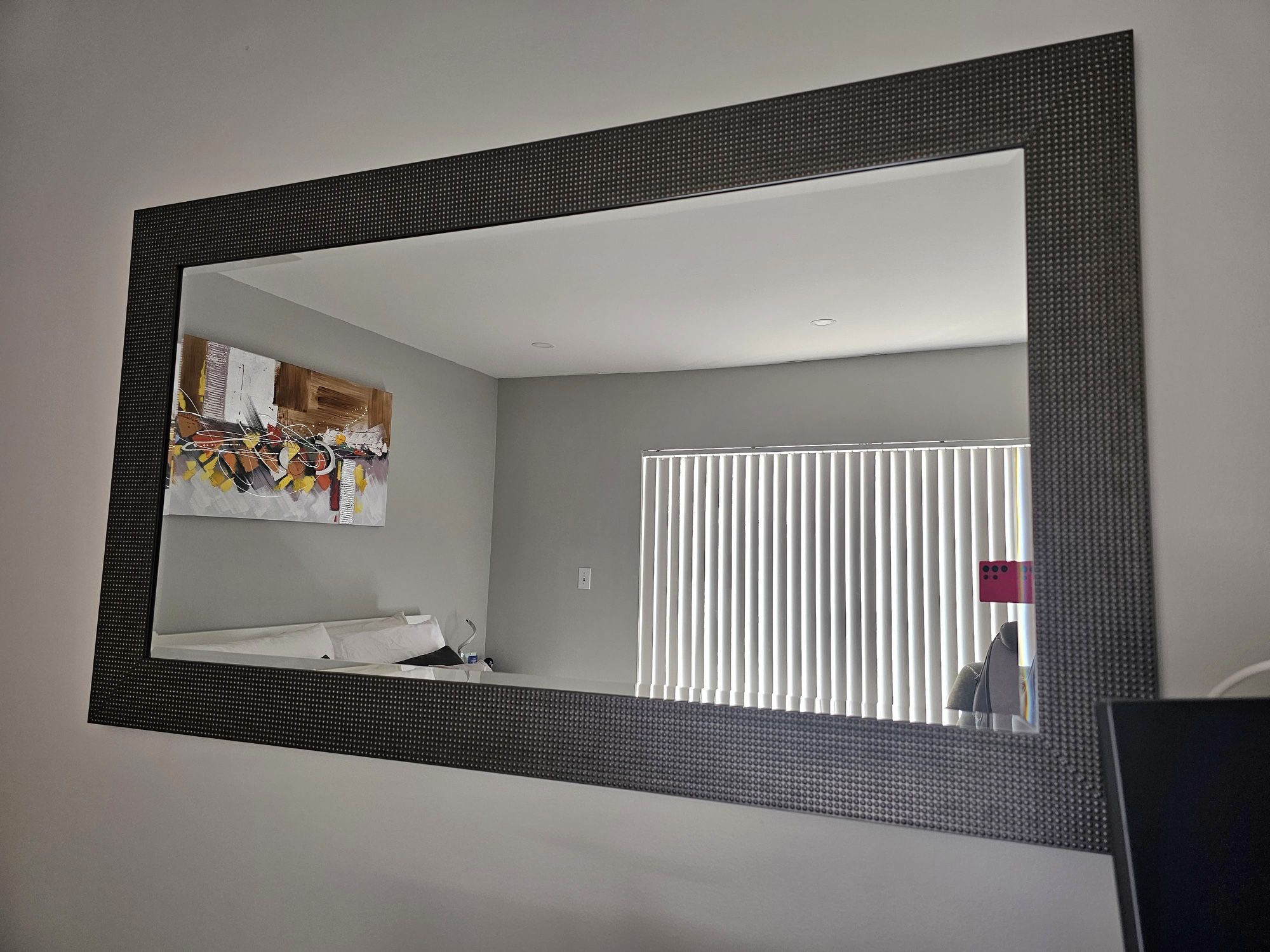 Grey WALL MIRROR / Espejo De Pared 32”x56” 🔥🔥 NEW!!!