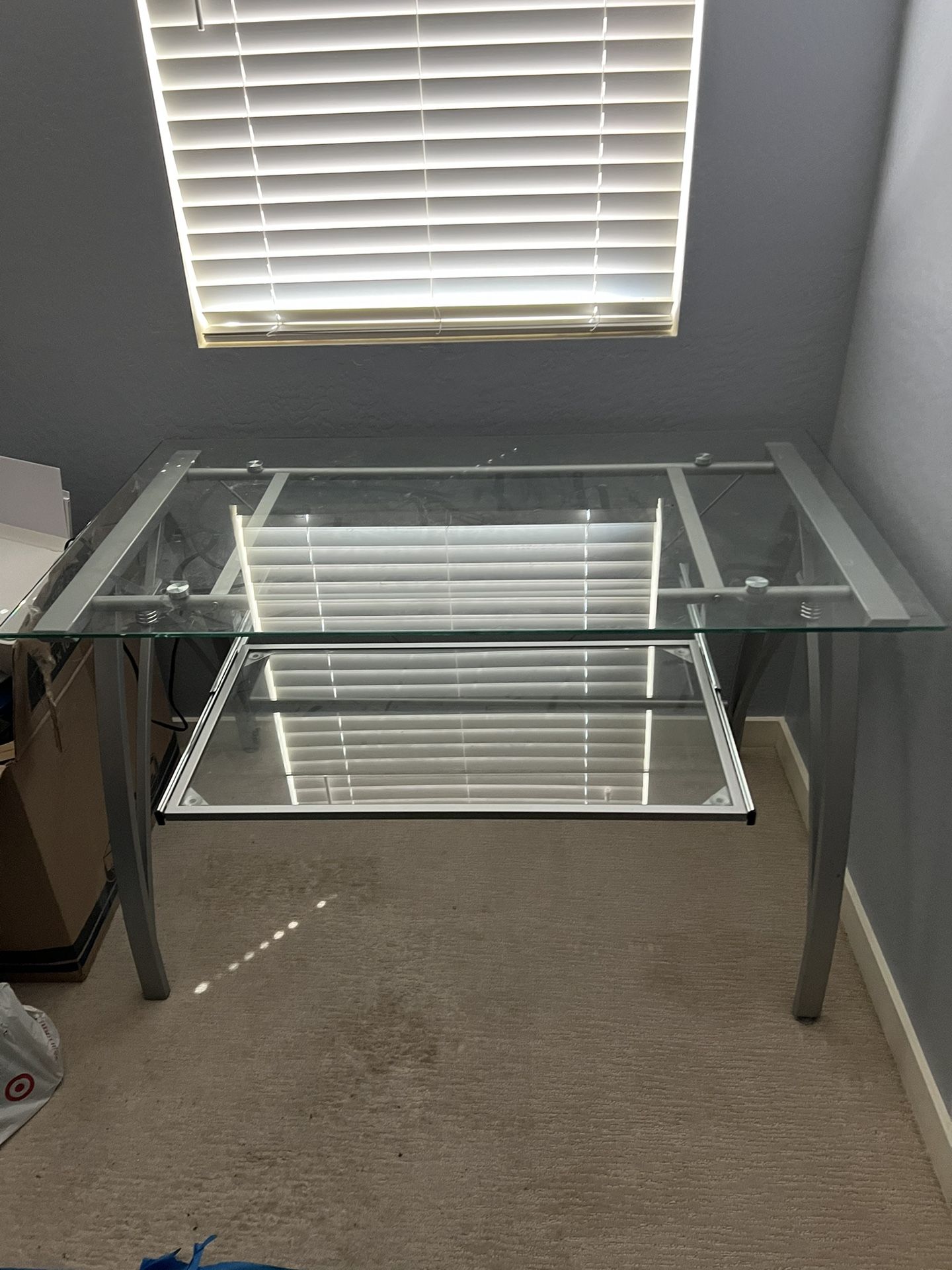 FREE - Glass Computer Desk