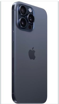 Apple iPhone 15 Pro Max, 256GB, eSIM, Blue Titanium - Unlocked!