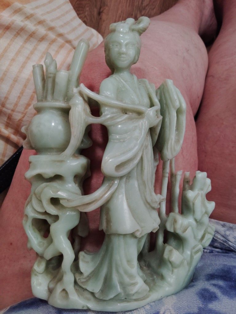 White Jade Statue