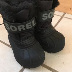 Sorel Snow Boots Toddler 6 Worn Once