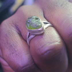 Peridot Silver Ring 💍