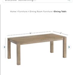 World market Graywashed Pine Rylie Dining Table for Sale in Pompano Beach FL OfferUp