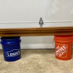 Handmade Custom Maple Color Fireplace Mantle