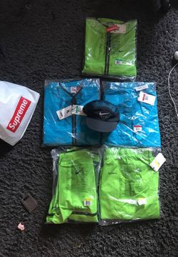 Supreme Nike Lab Trail Jacket & Pant Green & Blue