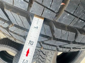 Tires 4 have about 16k miles and 1 is brand new LT245/75/R17