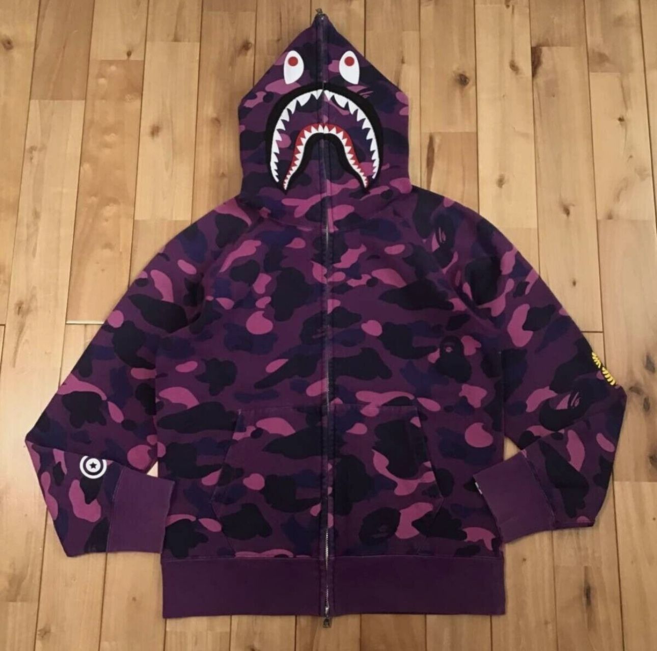 PURPLE BAPE HOODIE