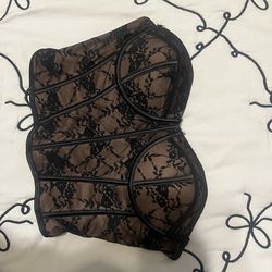 Lace tube top