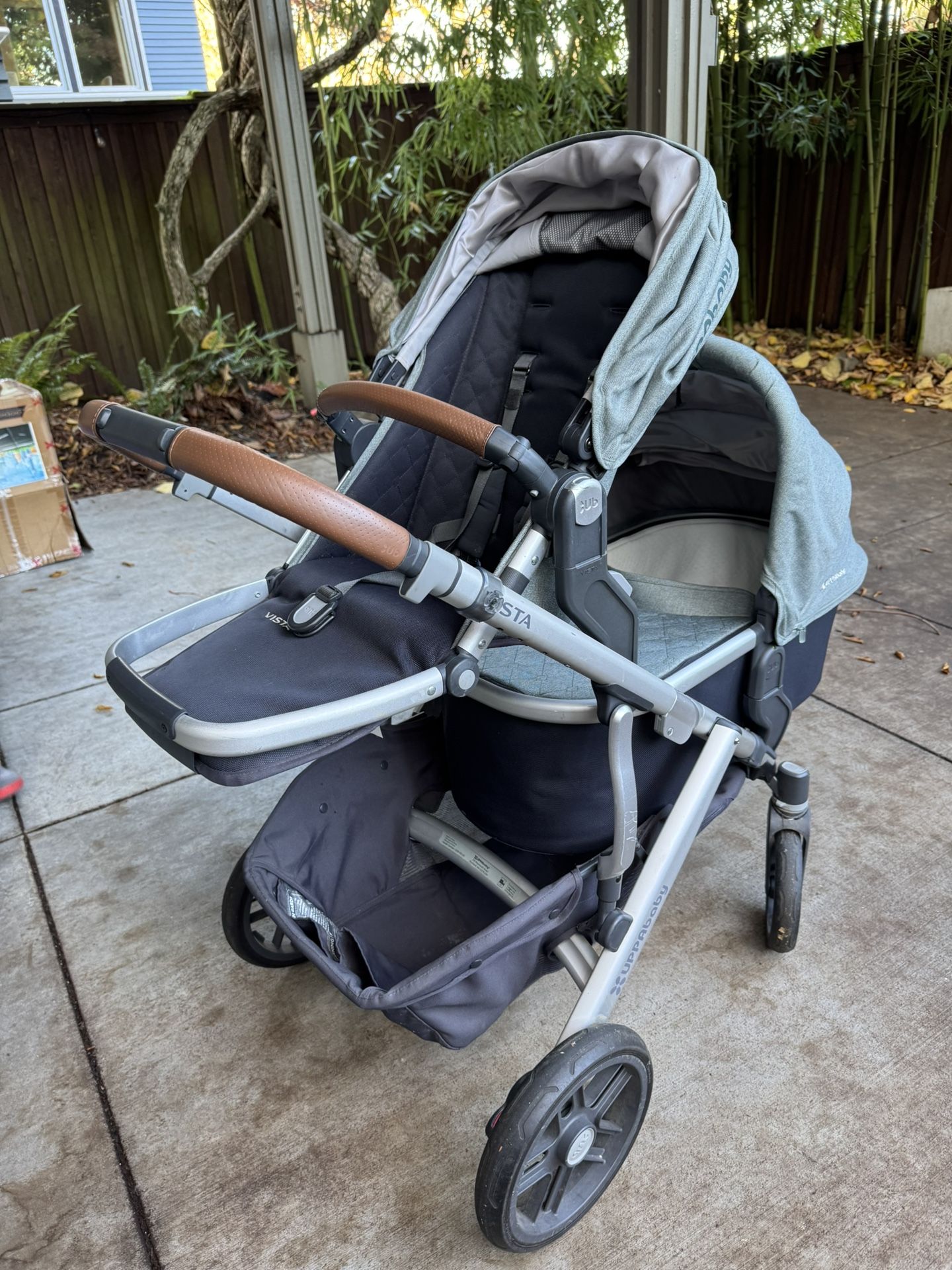 Uppababy Vista Stroller with Bassinet