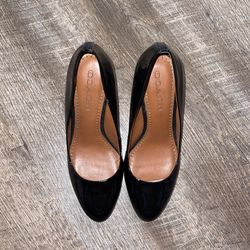 Coach Patent Leather Heel