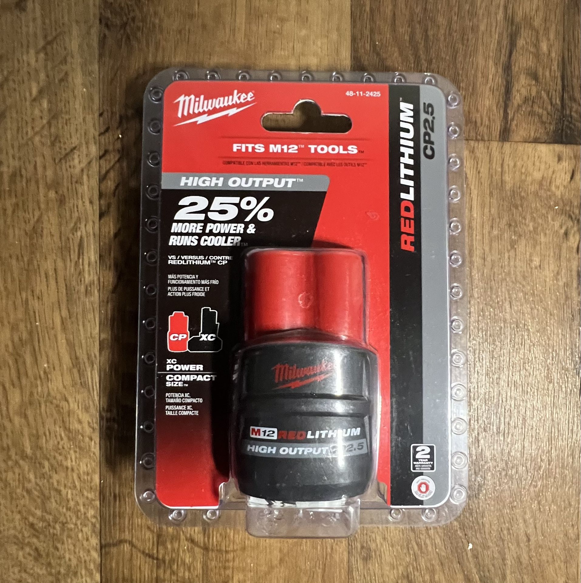 Milwaukee M12 Cp 2.5