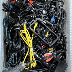 Huge Bundle of Cables (Audio/Video/Computer)