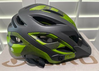 NEW Giro Merit Spherical Helmet in Matte Black/Ano Lime (Men’s Small) - $60