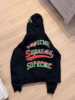 Supreme Multicolor Appliqué hoodie