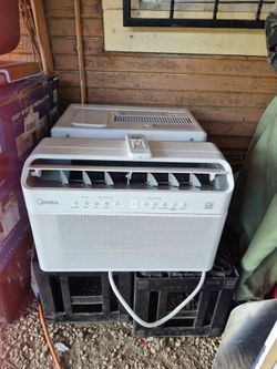 Midea 12,000 Btu U-Shaped Window Air Conditioner 115 Volt Plug. Works Good