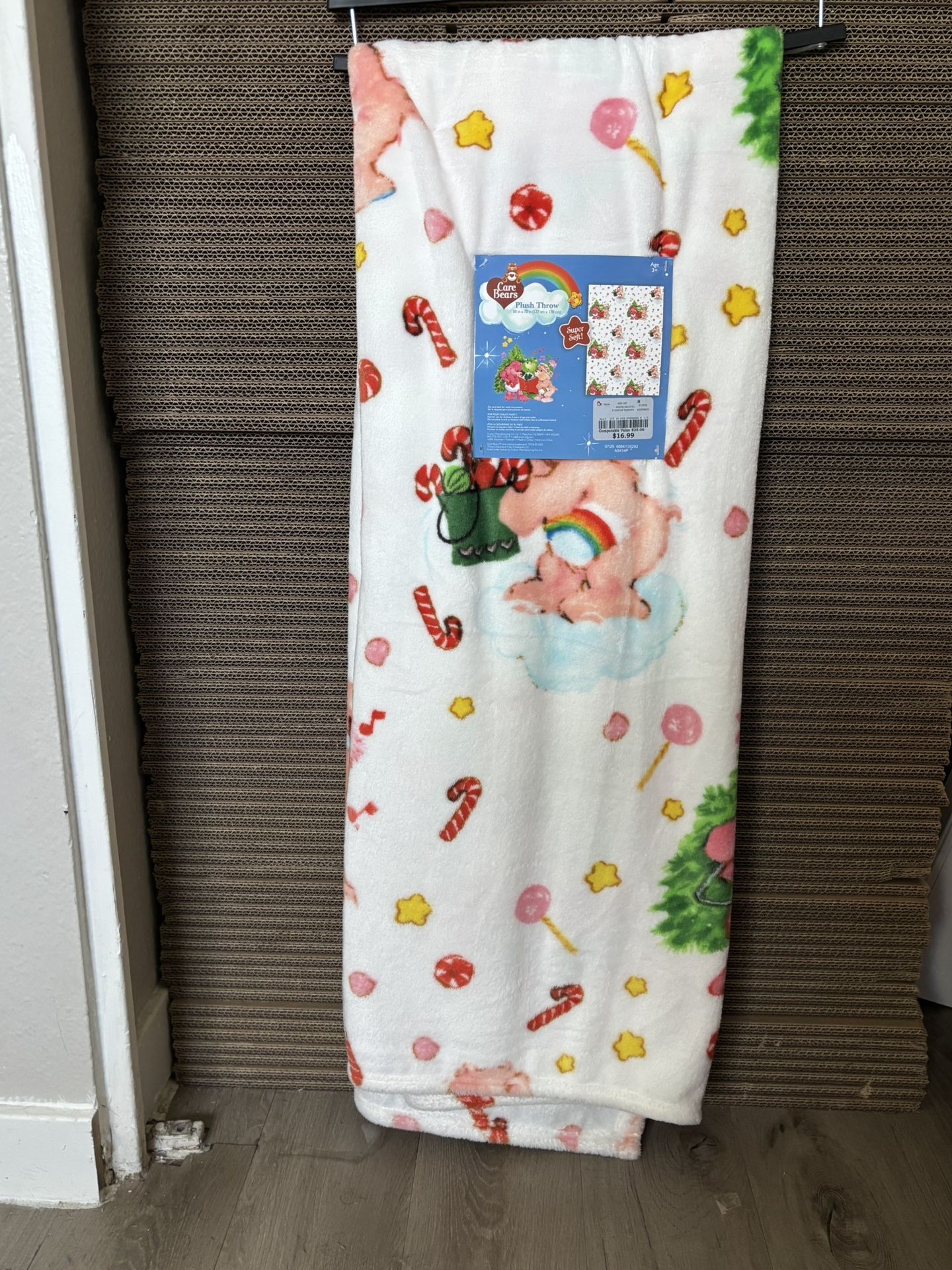 Christmas Carebears Blanket