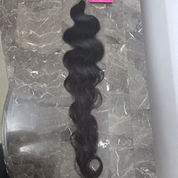 34" Raw Top Quality Indian Virgin Human Hair Body Wave Bundle