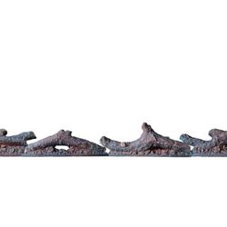 Fireplace Synthetic Resin Decoration Electric Transparent Logs Flame