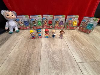 Cocomelon & friends toys lot- NEW & used- $40