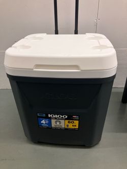 Cooler with wheels