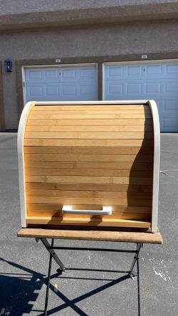 Bamboo bread box