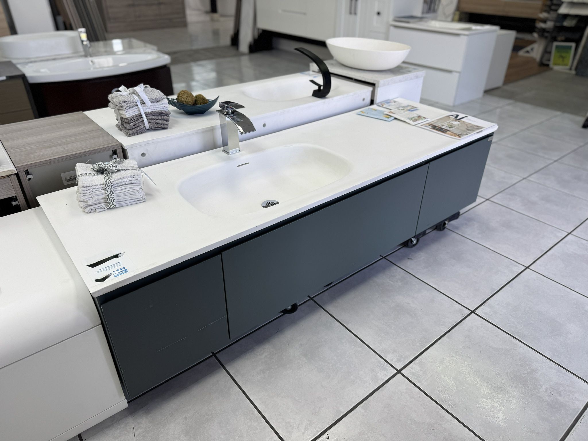 Amazing Discount!!! π€© 65β Floating MDF Single Sink Vanity