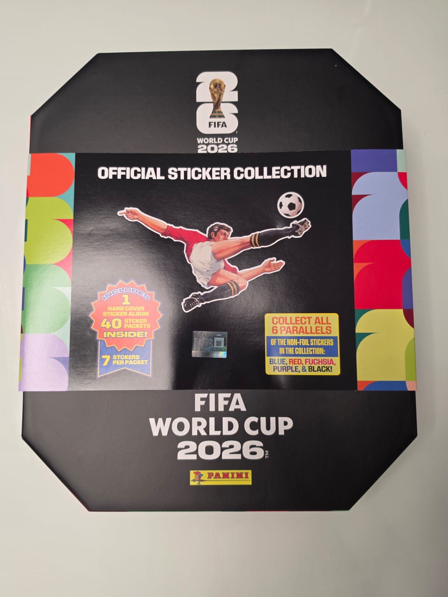 Panini WC Sticker Album, Hardcover plus Stadium box (Costco)