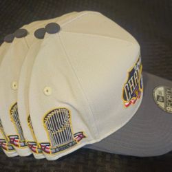 Dodgers World Championship Snapback Caps 