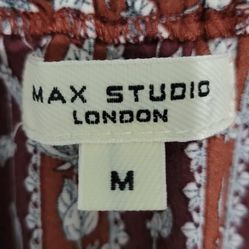 Max Studio London Long Sleeve Dress Sz Medium Like New