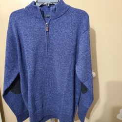 Mens Large Turtleson Sweater 