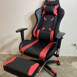 Gaming Chair RGB Lights And Massage 