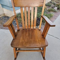 Vintage Oak Rocker