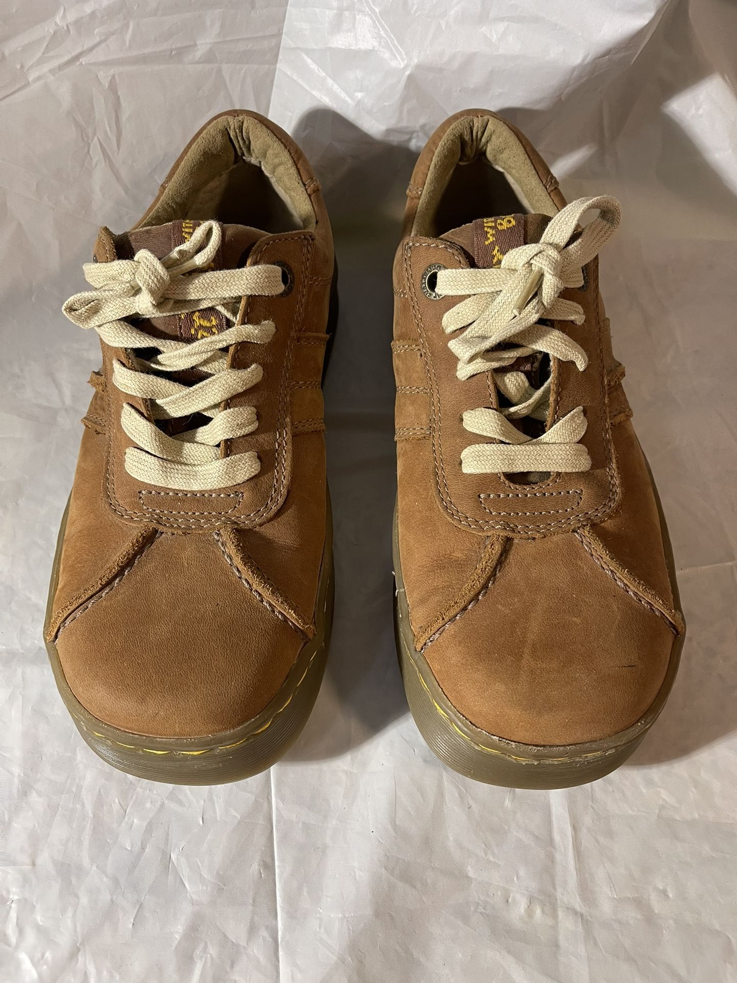 Dr Martens 2826 Brown Leather Shoes 