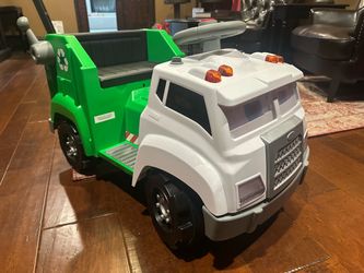 Kids Ride-On Recycling Garbage Truck Toy
