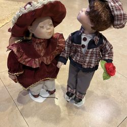 Adorable Vintage Porcelain Dolls 