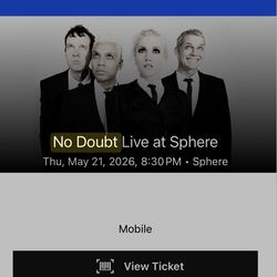 No Doubt Live at The Sphere, LV