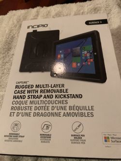 Incipio capture ultra Rugged case blk color for Microsoft
